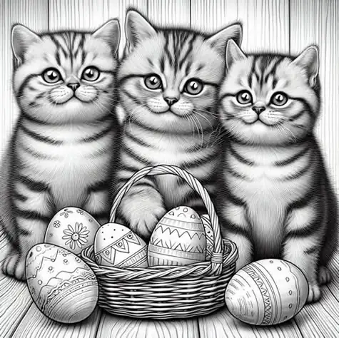 Coloring Book - Easter themed picture 23