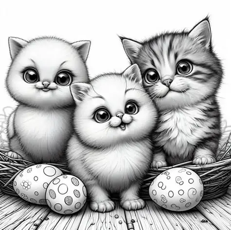 Coloring Book - Easter themed picture 25