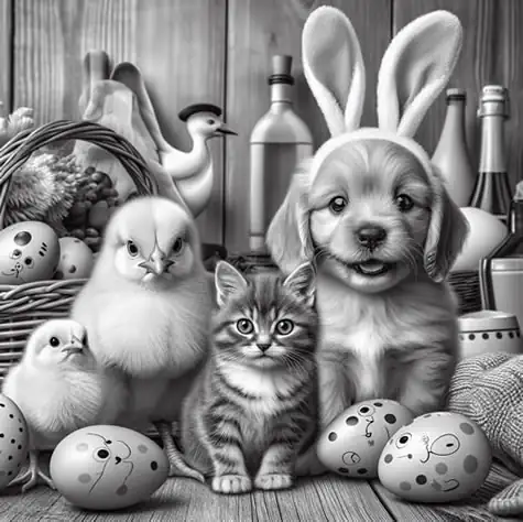 Coloring Book - Easter themed picture 27