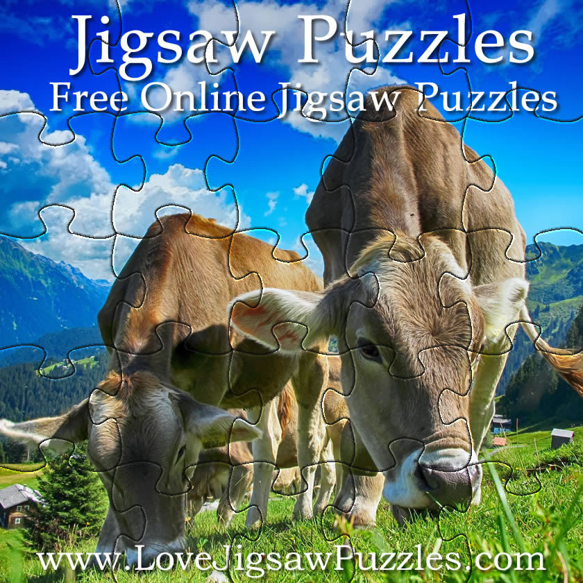 Farm jigsaw puzzles