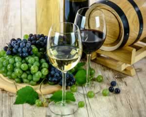Wine and Grapes Jigsaw