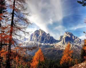Dolomites mountains jigsaw