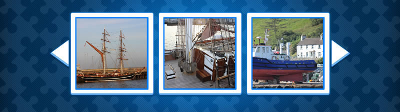 Play Game - Gratuit Puzzle of sailing ship and fishing boats