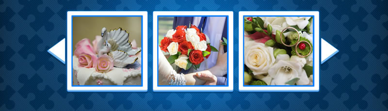 Play Game - Gratuit Puzzle of Wedding Flowers